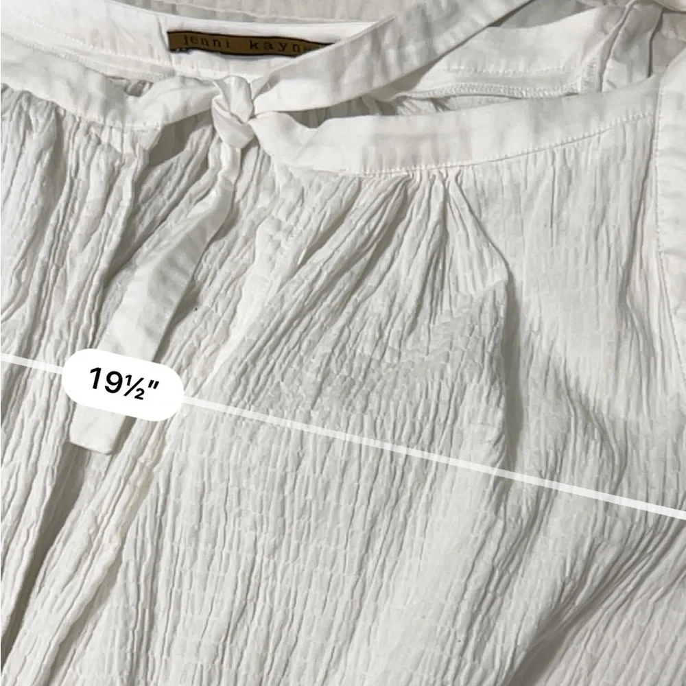 Jenni Kayne White Cotton Dress 12 - Picture 12 of 14